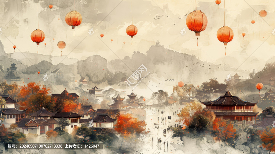 中國古代小鎮(zhèn)