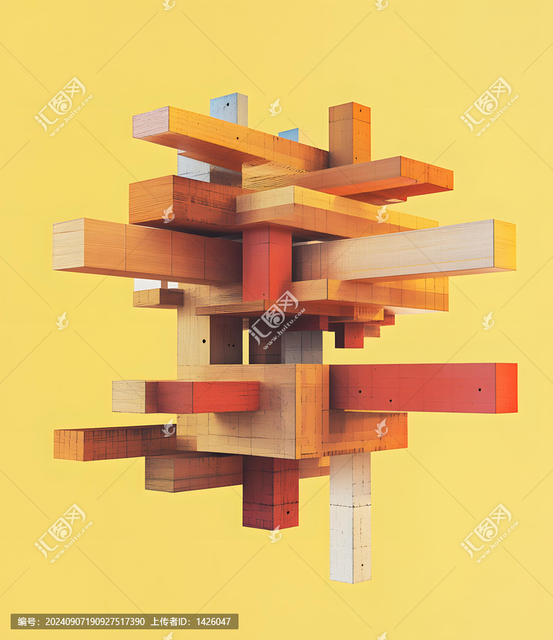 抽象木質(zhì)結(jié)構(gòu)設(shè)計(jì)