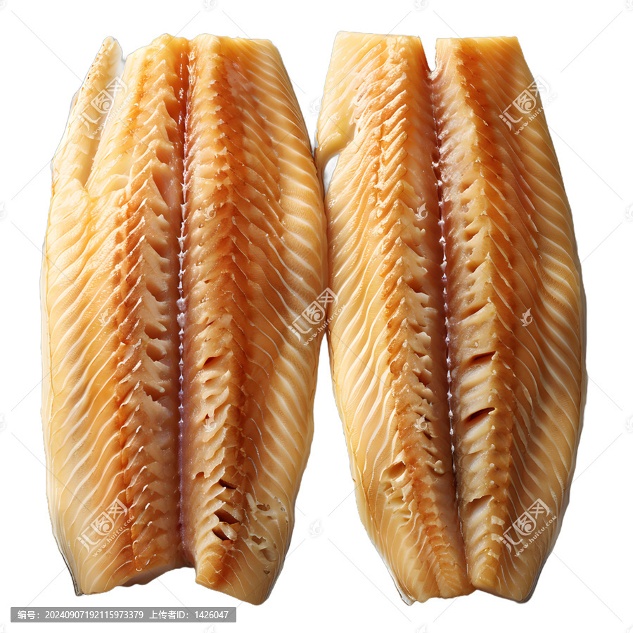 [免摳素材]兩塊煙熏黑線鱈魚片