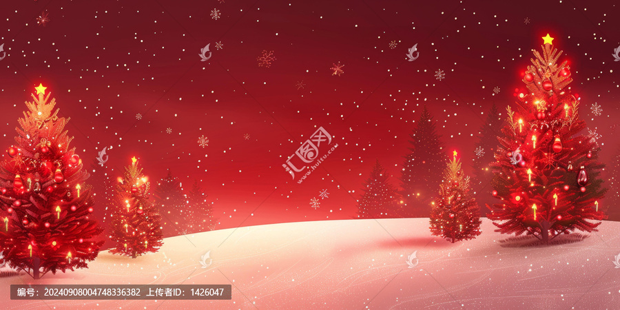 圣誕節(jié)的紅雪夜