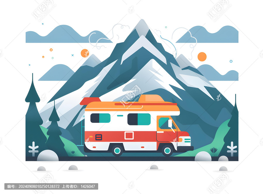 山間旅行房車