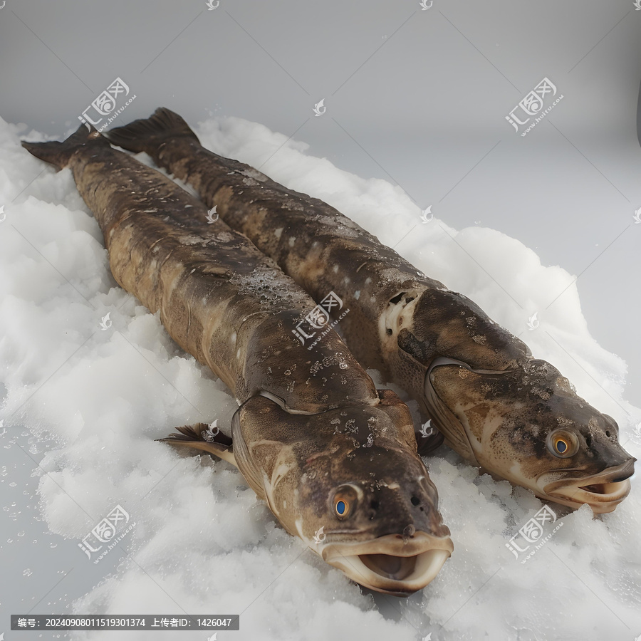 冰鮮的魚的AI圖片