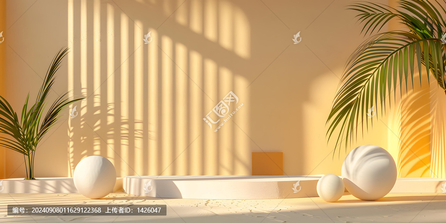 簡約風(fēng)格產(chǎn)品展示背景