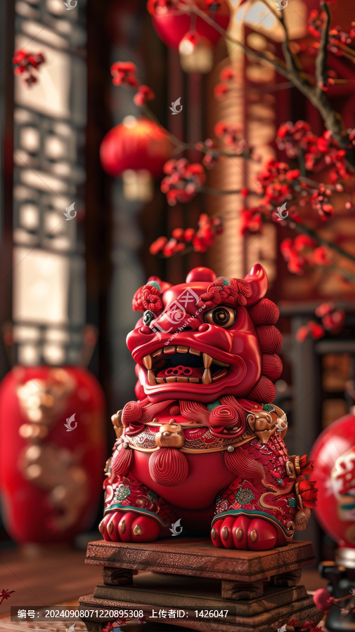 舞獅賀新年