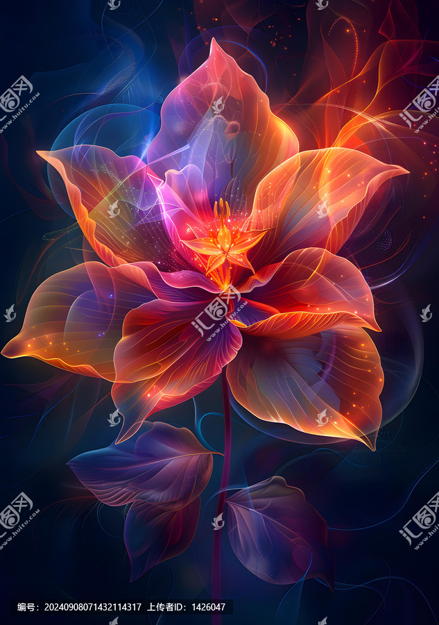 花朵的AI圖片