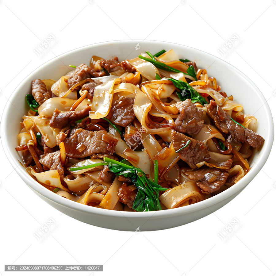 [免摳素材]美味牛肉炒河粉
