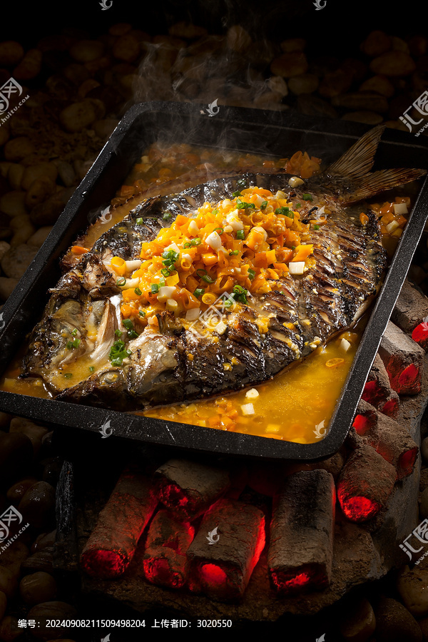 黃金酸辣味烤魚