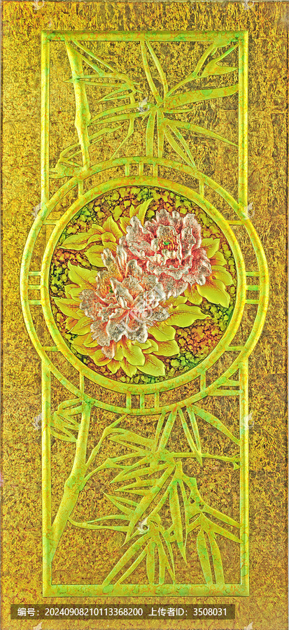 歐式工藝玻璃背景墻裝飾畫