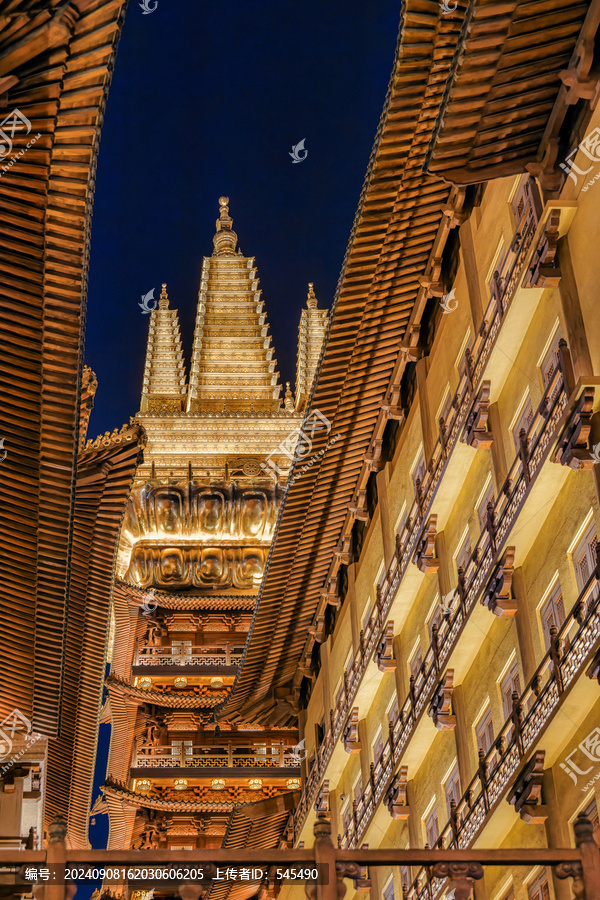 靜安寺夜景