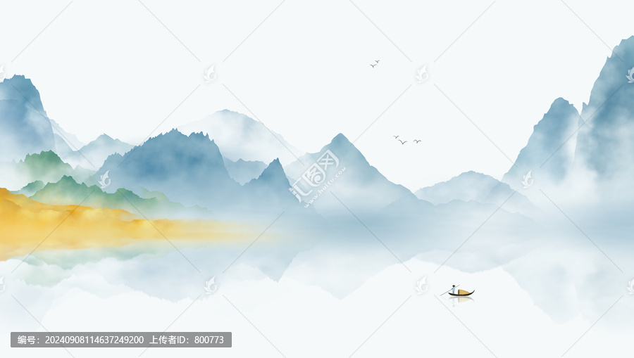 新中式意境山水