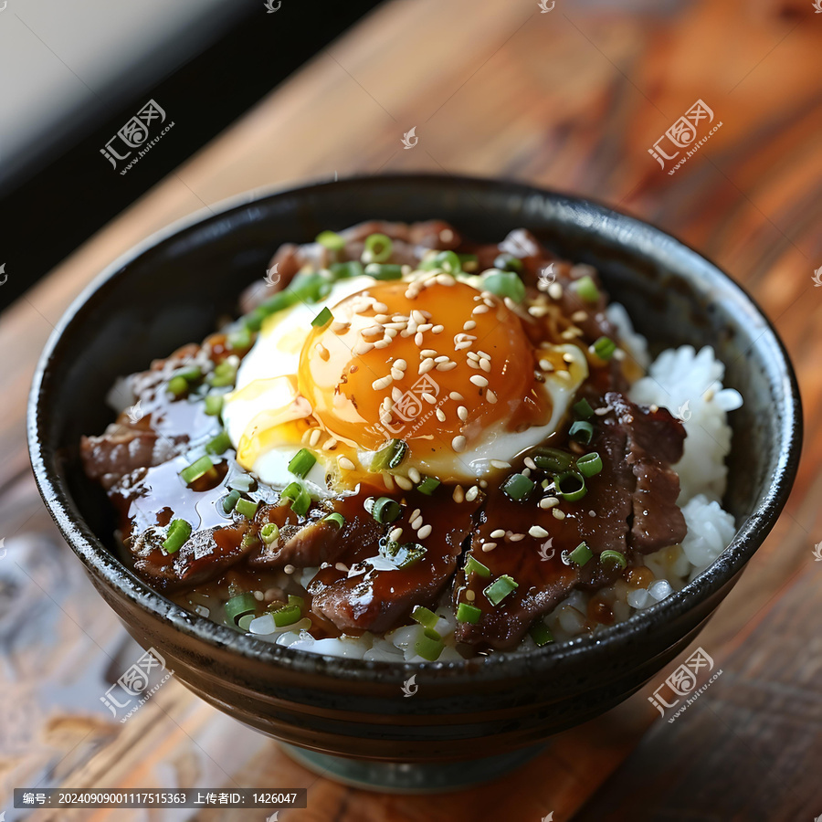 牛肉蛋黃飯