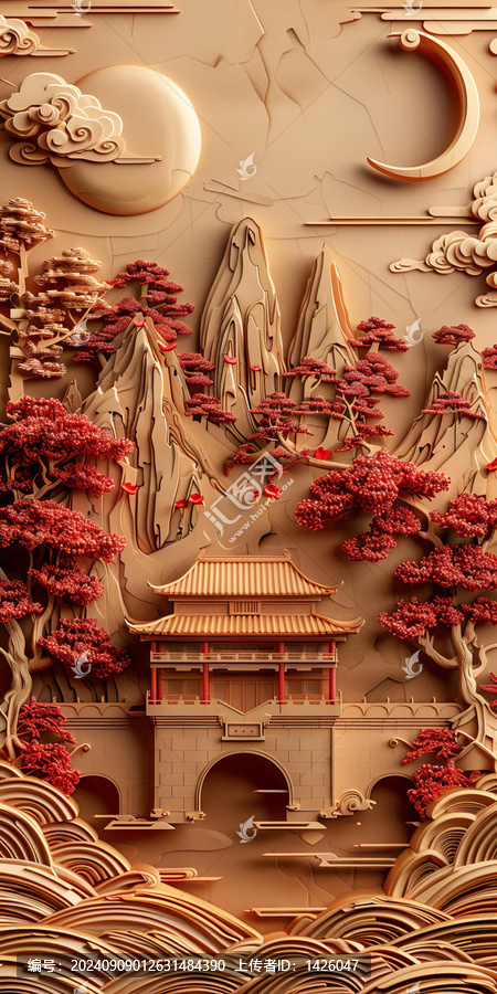 祥云瑞獸迎新春