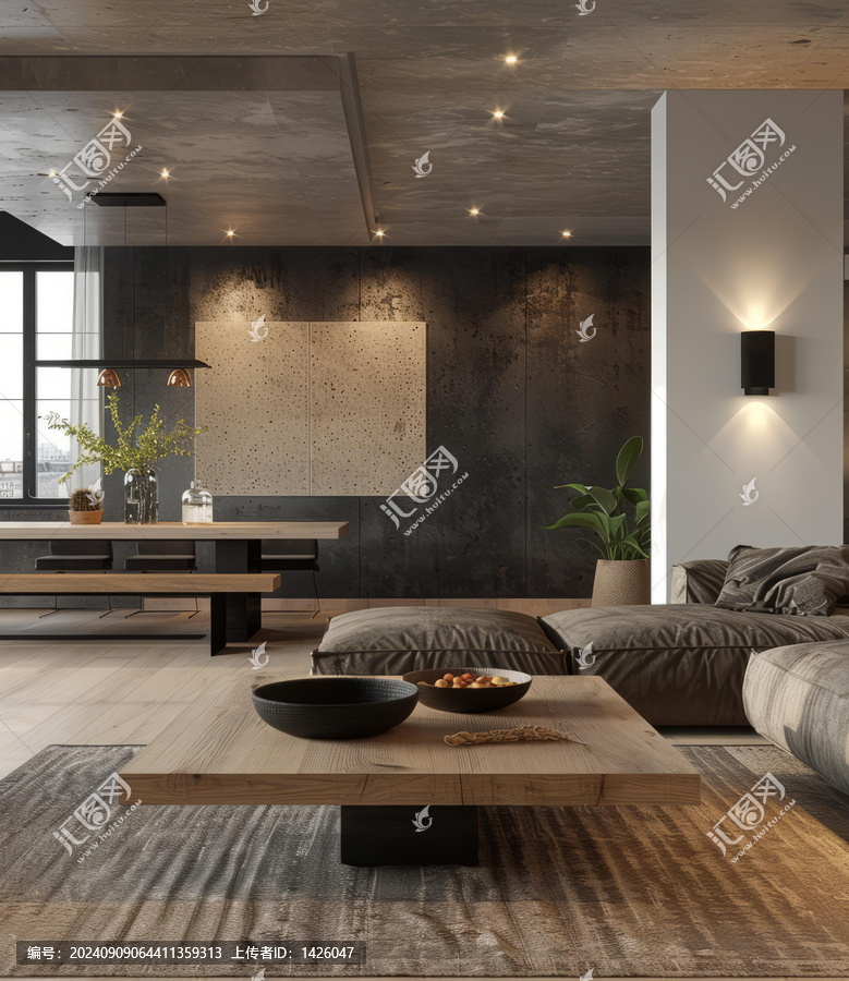 工業(yè)風(fēng)Loft客廳
