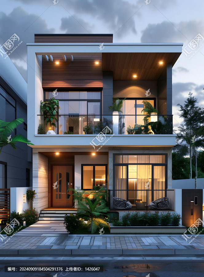 現(xiàn)代風(fēng)格的住宅