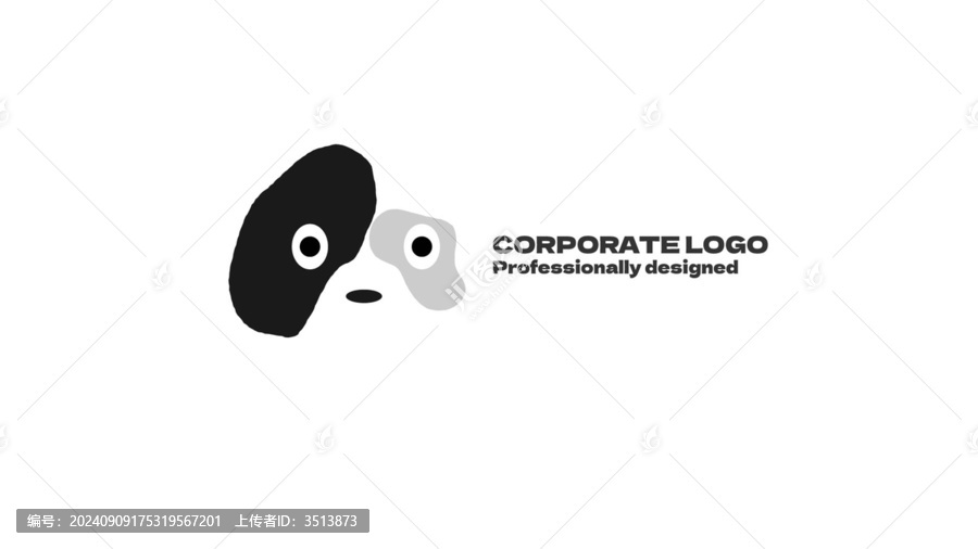 A字母狗狗logo