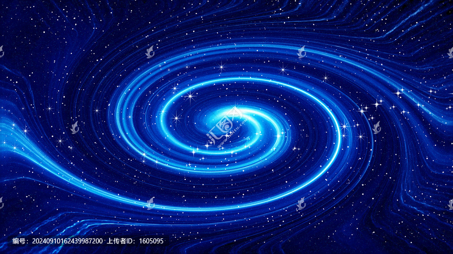 藍(lán)色旋渦星空吊頂