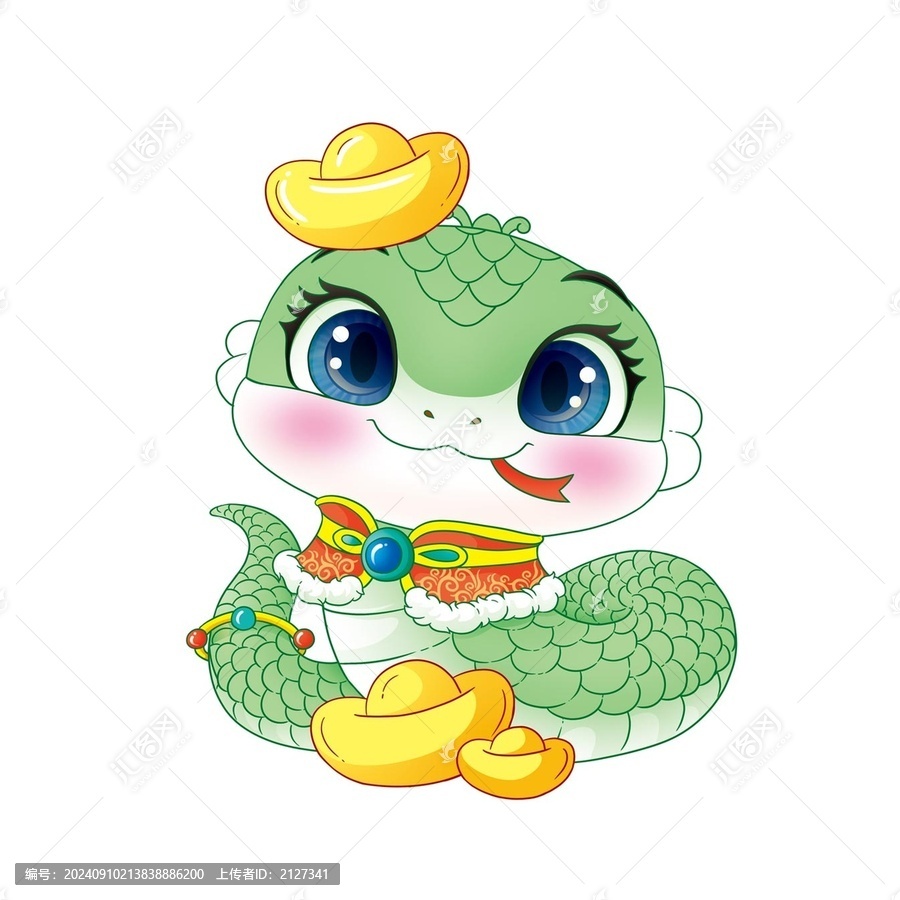 卡通小青蛇