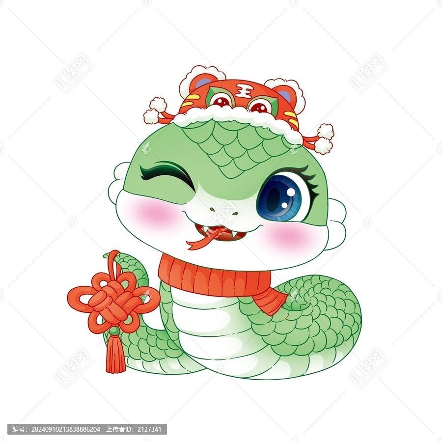 卡通小青蛇