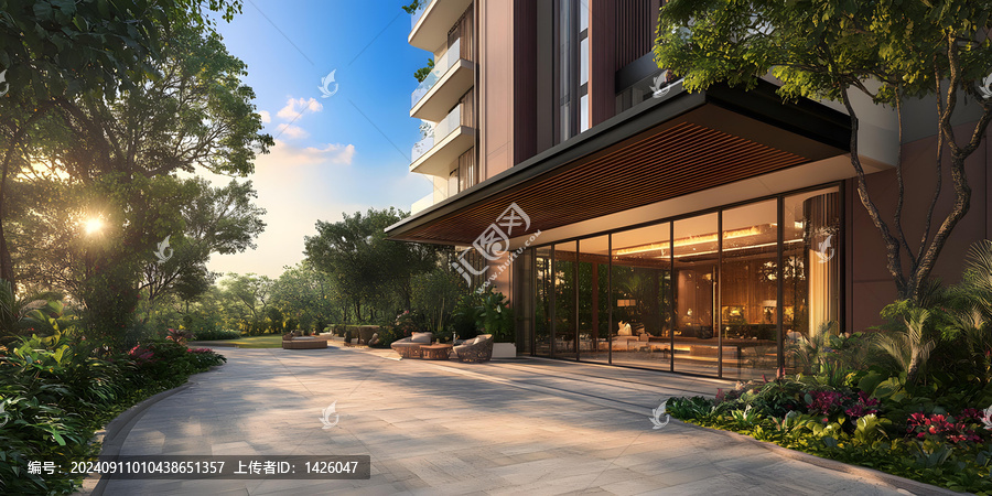 現(xiàn)代建筑入口設計
