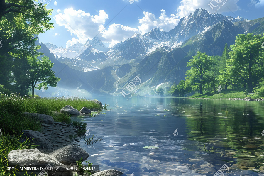 寧?kù)o山湖風(fēng)景