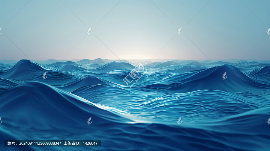 深邃蔚藍(lán)的海洋