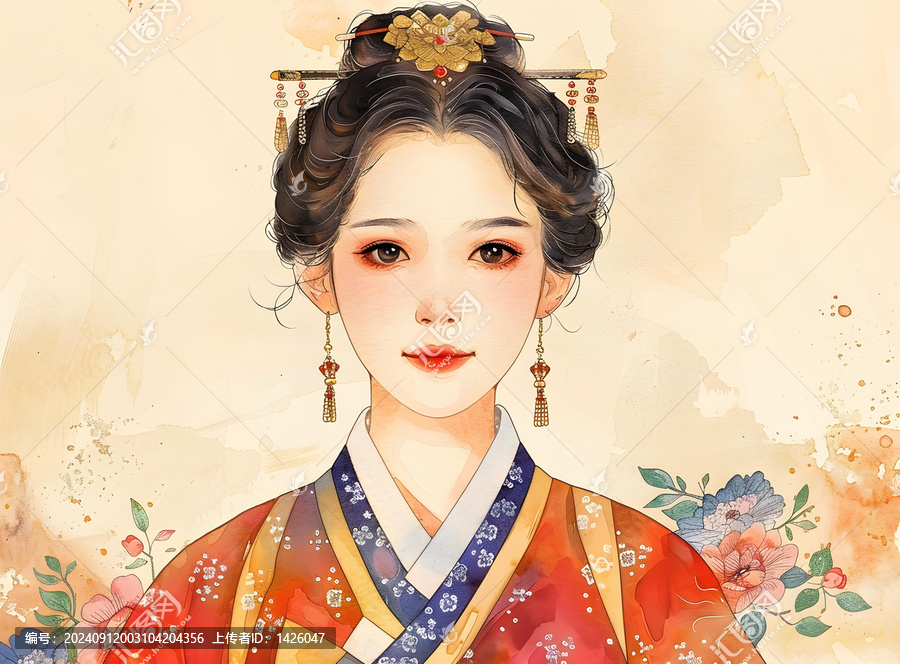 古風(fēng)韓國(guó)美女
