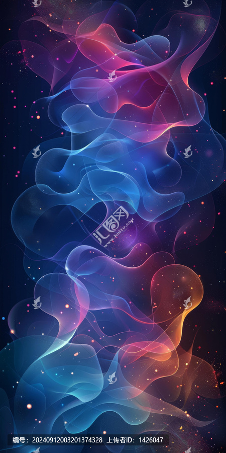 五彩斑斕的星云