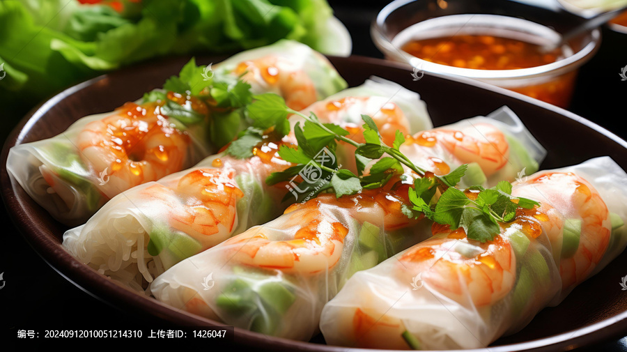 越南蝦肉春卷