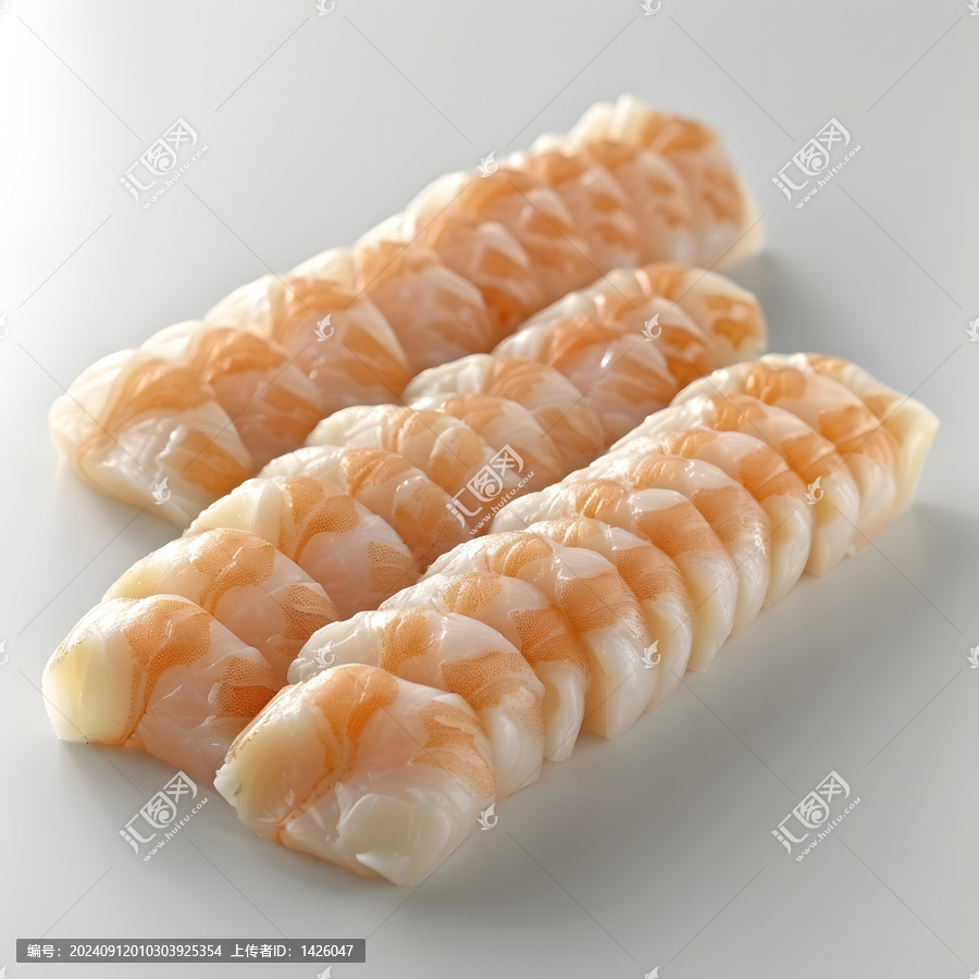 一盤蝦的AI圖片