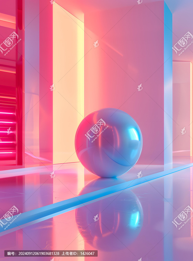 3D渲染的球體