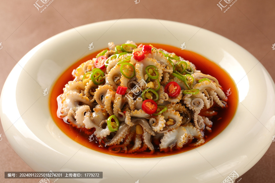 香辣八爪魚