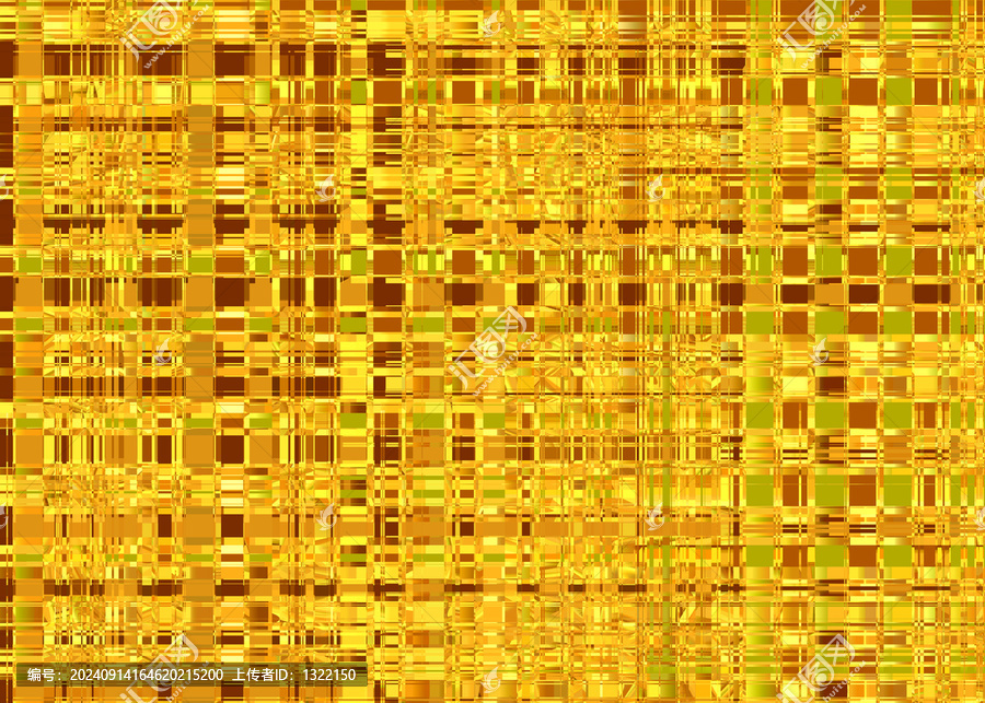 金色柵格背景