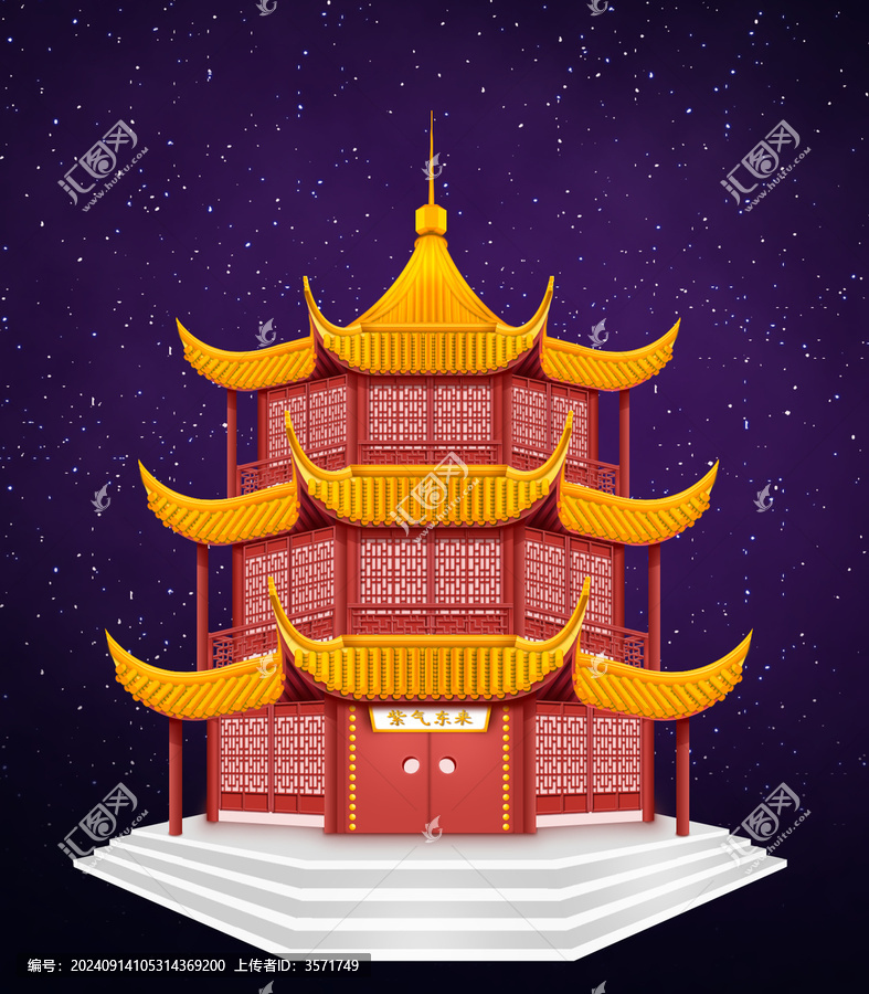 古建筑閣樓