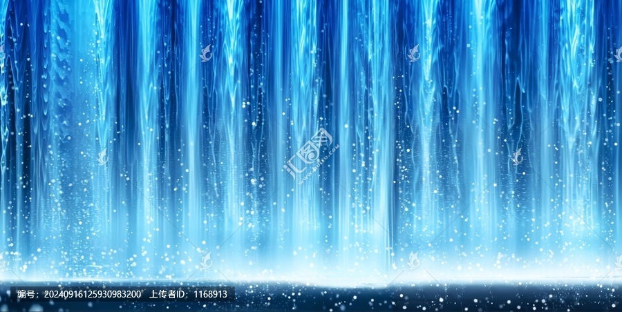 高清瀑布背景墻