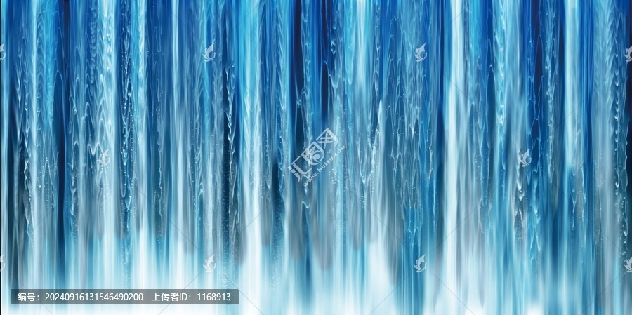 高清發(fā)財(cái)瀑布背景
