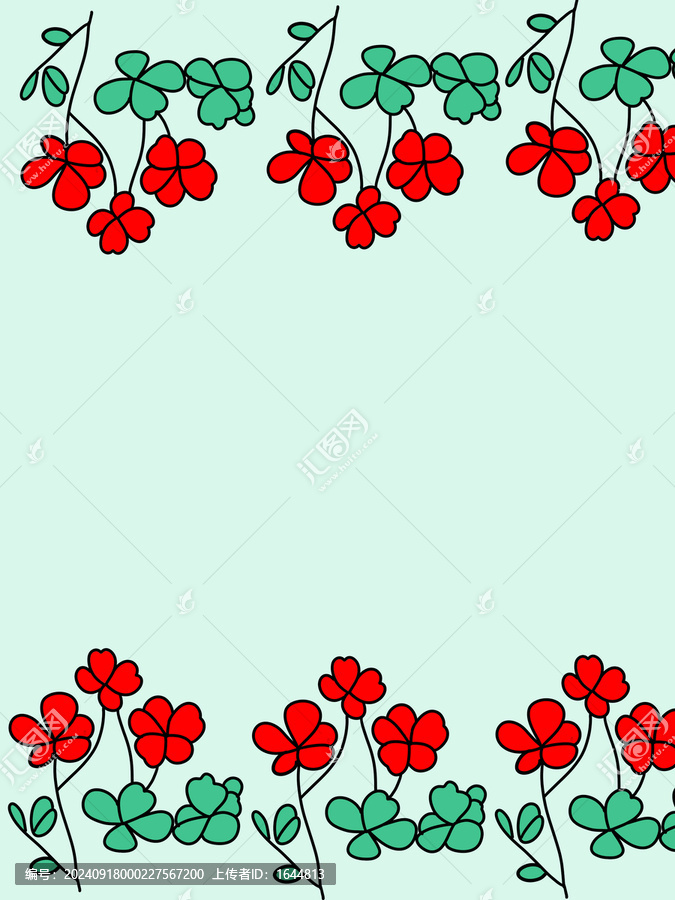 小花背景