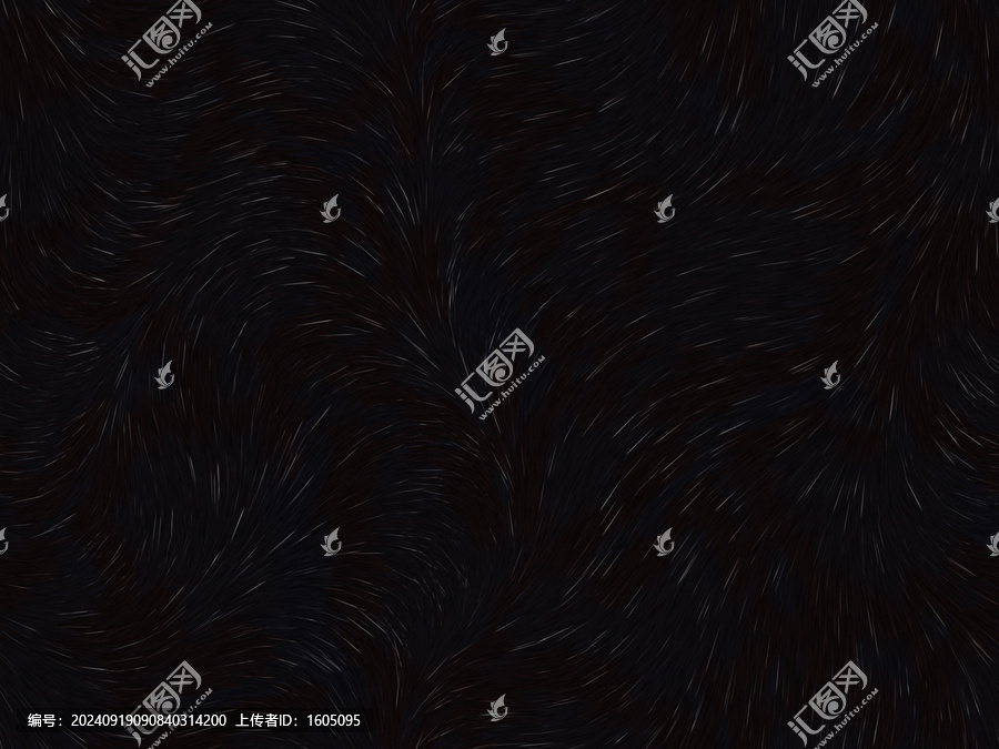 抽象黑色毛發(fā)紋理