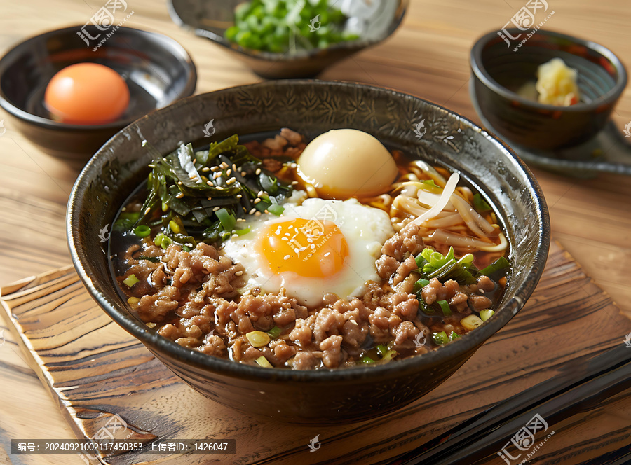 日式豬肉蛋湯拉面