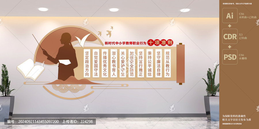中小學(xué)教師十項準(zhǔn)則