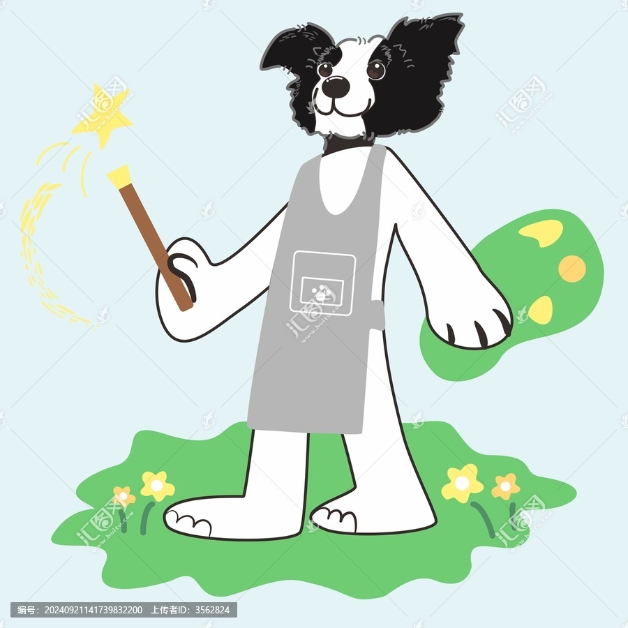小狗畫手