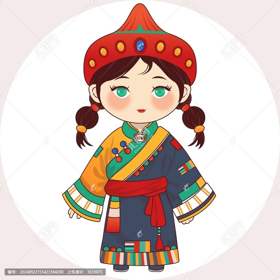 藏族女孩