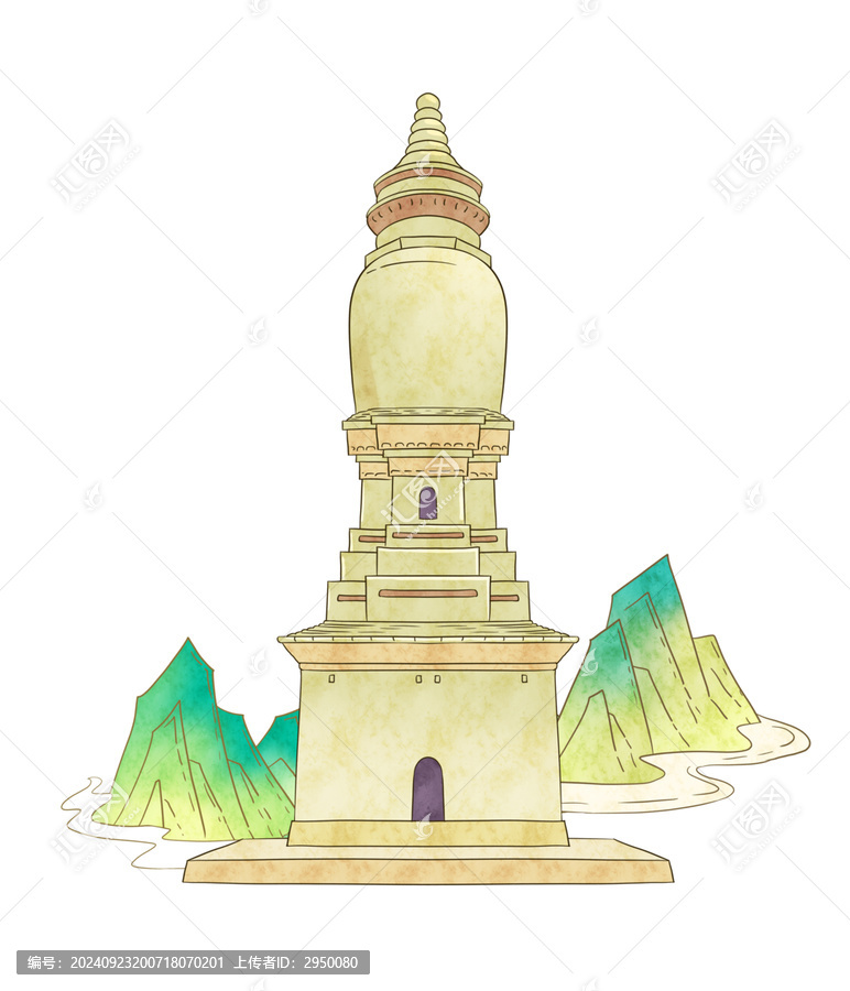 北辛舍利塔