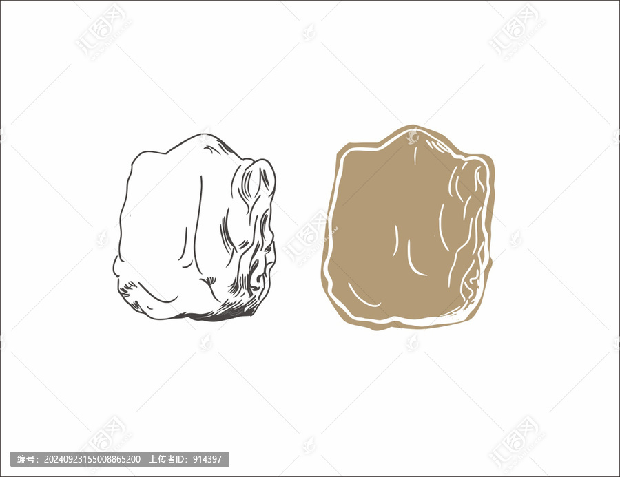 太歲白描圖