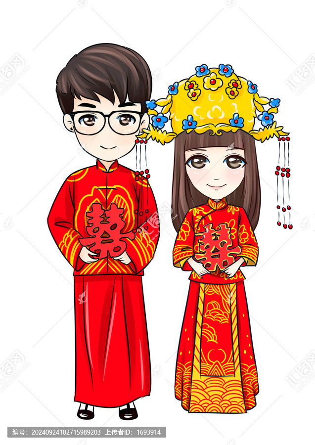 唯美中式Q版