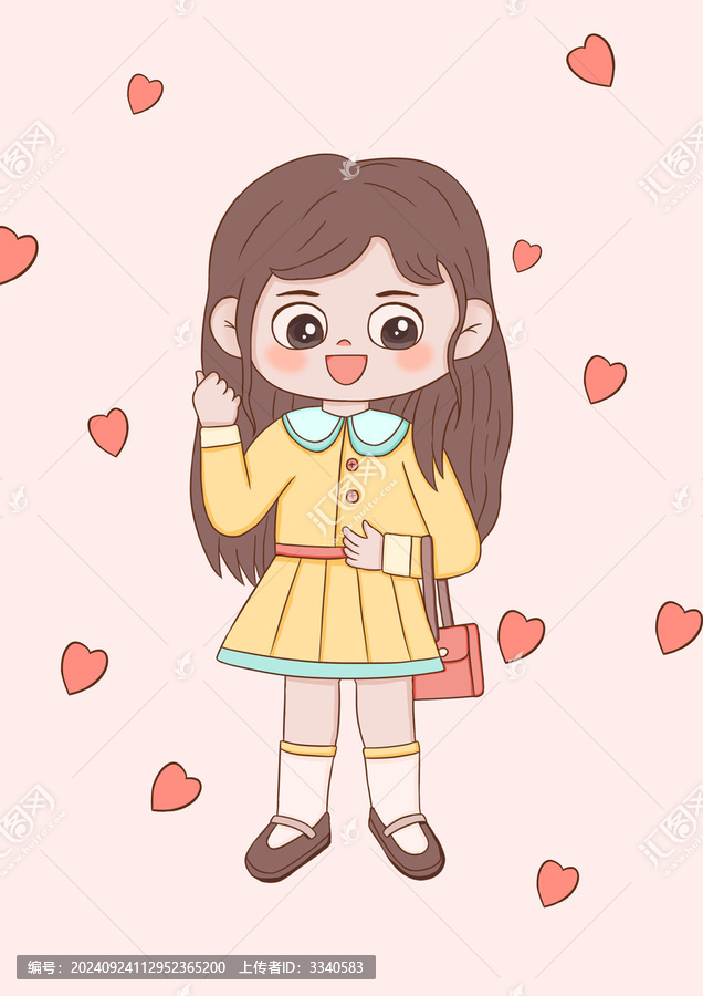 開心女孩