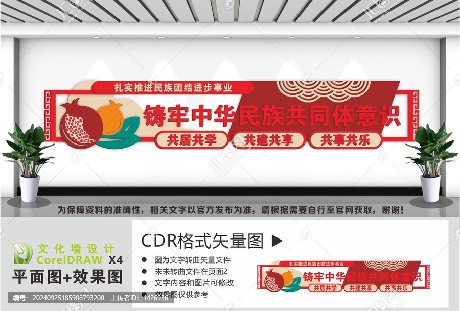 中華民族共同體意識文化墻