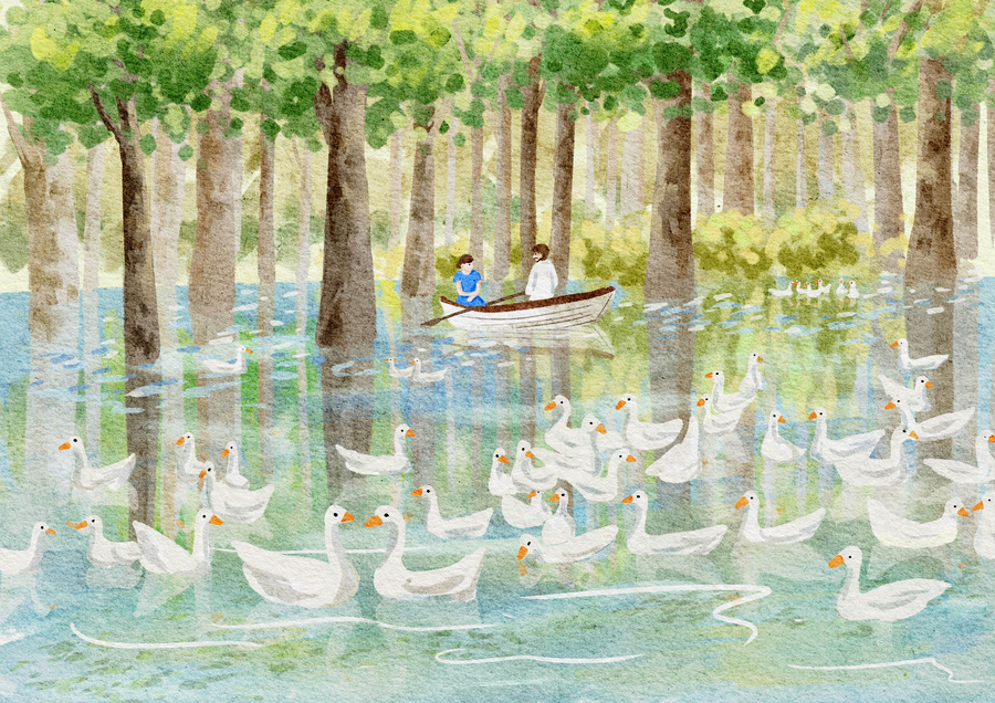 游湖