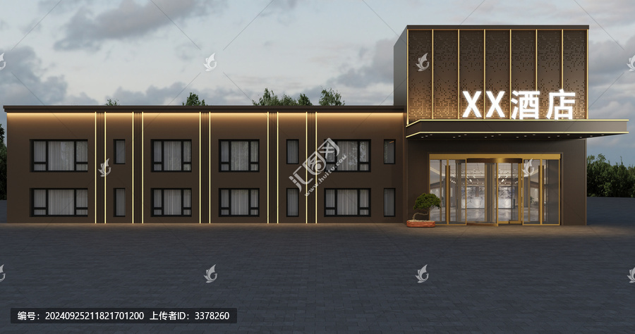 酒店門(mén)頭