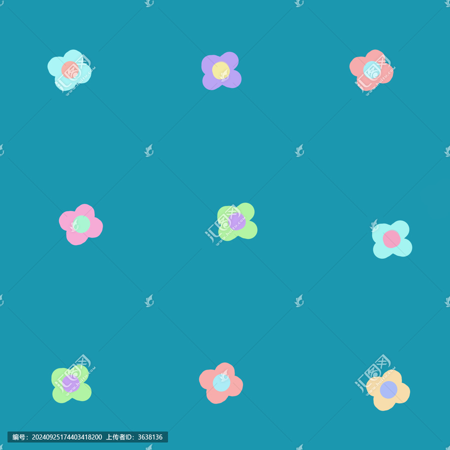 碎花無縫圖案