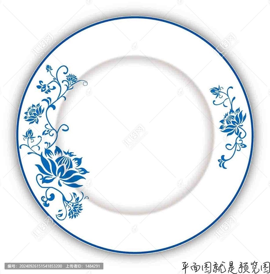 餐具花面
